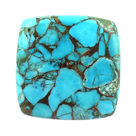 Sky Blue Turquoise Loose Gemstone Compressed Gemstone Diy Etsy Uk