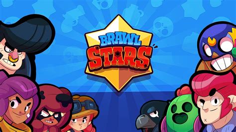 Brawl Stars Logo Y Personajes Fondo De Pantalla Id3501