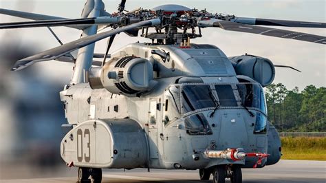 Ch 53k King Stallion Helicopter Largest Military Helicopter In Us