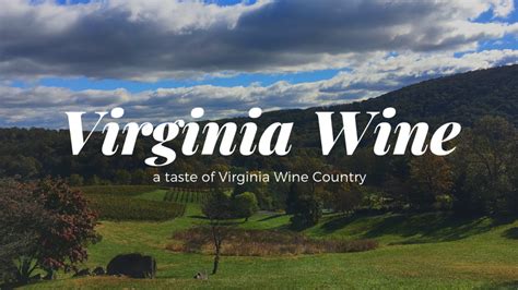 Why Everyone Is Talking About Virginia Wine Country Wine Oh Tv