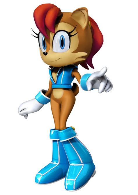 3d Sally Sally Acorn Fan Art 6722034 Fanpop