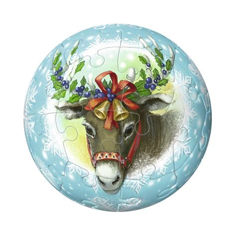 This easy christmas crossword has 12 festive pictures for clues. Ravensburger Christmas Ornaments in Box 3D Puzzles