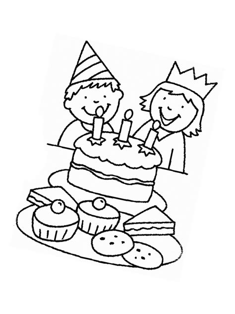 Ausmalbilder, malvorlagen zum geburtstag kostenlos zum ausdrucken