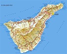 Mapas Detallados de Tenerife para Descargar Gratis e Imprimir