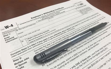 Irs Introduces New Form W 4 For Tax Withholdings Duke Today