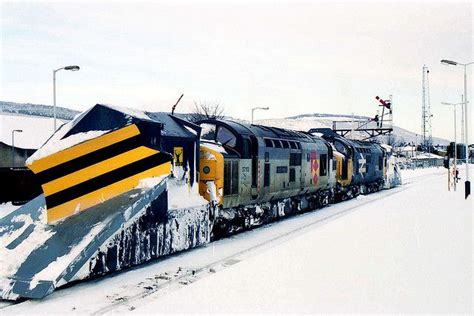 Class 37 Snow Plough By Gordon Stirling Transport Photography Via