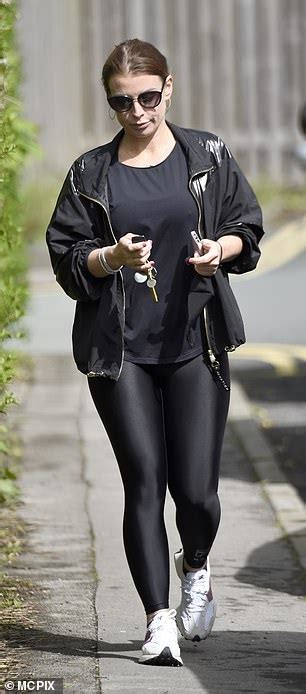 Coleen Rooney Shows Off Her Svelte Figure In Black Leggings Hot Lifestyle News