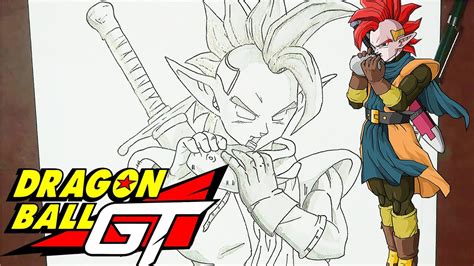Dragon ball gt is the third anime series in the dragon ball franchise and a sequel to the dragon ball z anime series. Dibujando Tapion Dragon ball GT - YouTube