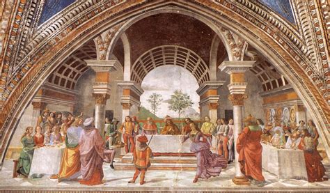 Herods Banquet 1486 1490 Domenico Ghirlandaio
