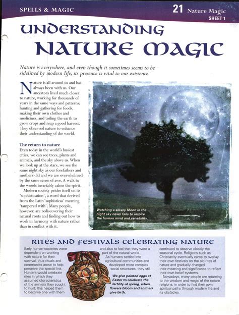Understanding Nature Magick Witchcraft Spell Books Wiccan Spells