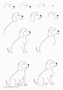 How To Draw Easy Animals (Step By Step Image Guides) - Bored Art | Easy ...