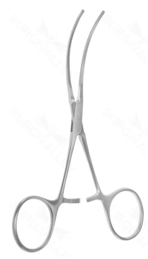 5″ Cooley Neonatal Vascular Clamp Spoon Jaw