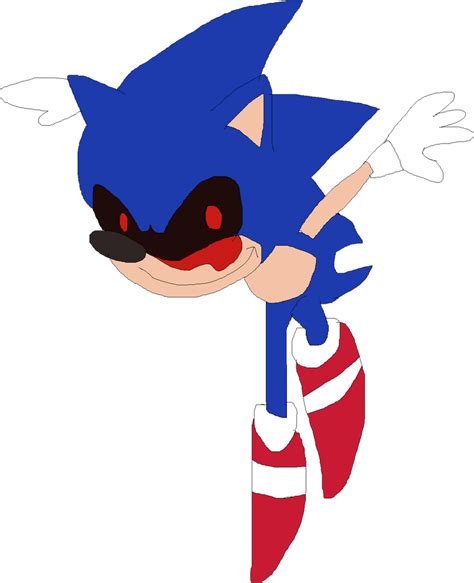 Redrawn And Traced Drawing Sonicexe Jump By Abbysek On Deviantart