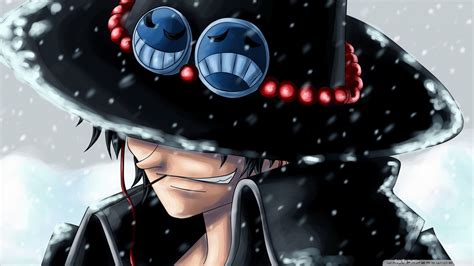 Black Anime One Piece Portgas D Ace Cool Hd Wallpaper Rare Gallery