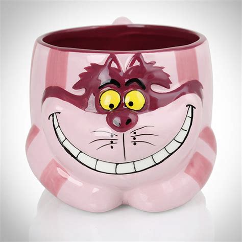 Disney Alice In Wonderland Cheshire Cat Ceramic Sculpted XL Mug RARE T