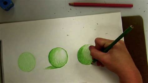 Shading With Colored Pencils Youtube