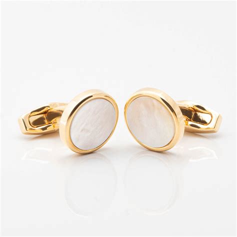Mother Of Pearl Cufflinks By Badger And Brown The Cufflink Specialists