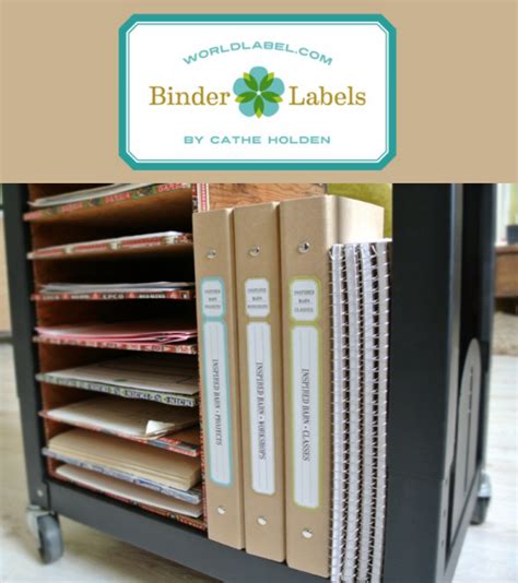 Use our free adobe photoshop label templates. Binder Labels in a vintage theme by Cathe Holden | Binder ...
