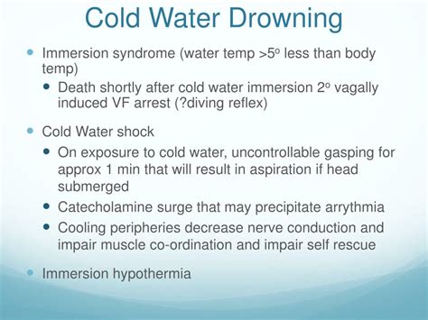 Ppt Drowning Powerpoint Presentation Free Download Id4394548