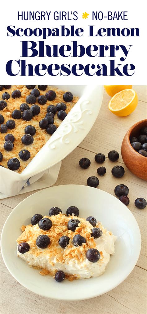 Best low calorie blueberry pie recipes ourfamilyworld; Scoopable Lemon Blueberry Cheesecake + More Desserts Under ...