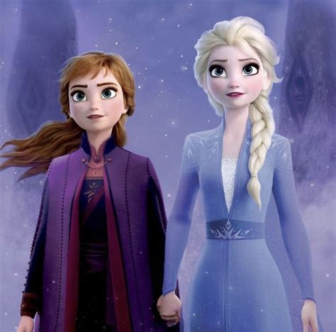 Frozen 2 Sisters Anna And Elsa By Princessamulet16 On Deviantart
