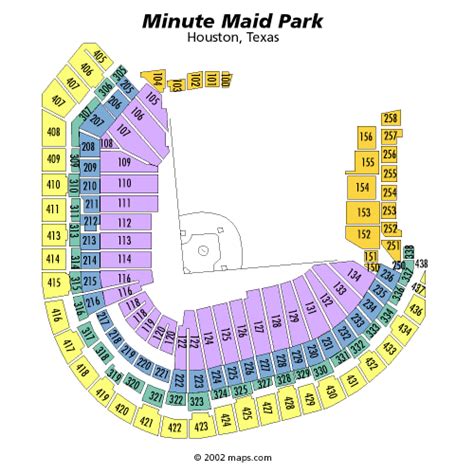 Minute Maid Park Seating Chart Views And Reviews Houston Astros