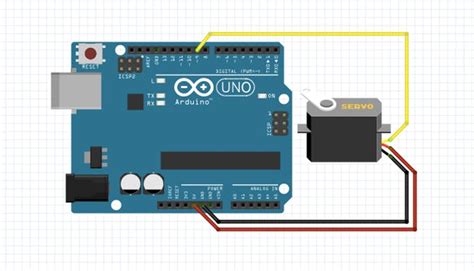 Tutorial 12 How To Control A Servo With Arduino Circuit Crush