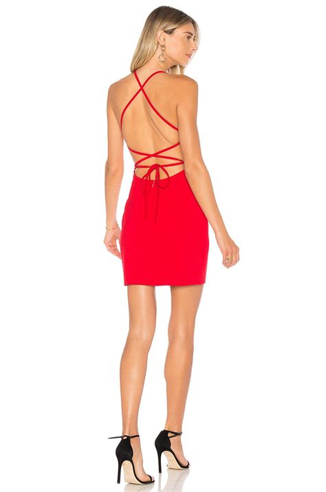 By The Way Solene Backless Mini Dress In Red Revolve Backless Mini