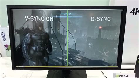 Nvidia G Sync Powers The New 4k Capable Asus Monitor Youtube