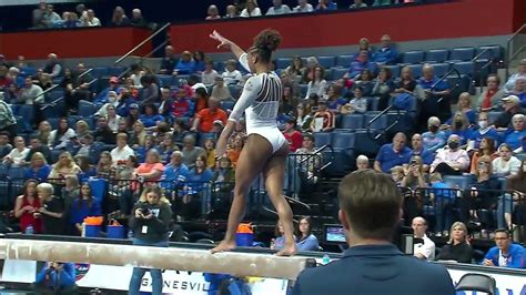 Trinity Thomas Perfect 10 On Beam Florida Gators Gymnastics 10623 Youtube