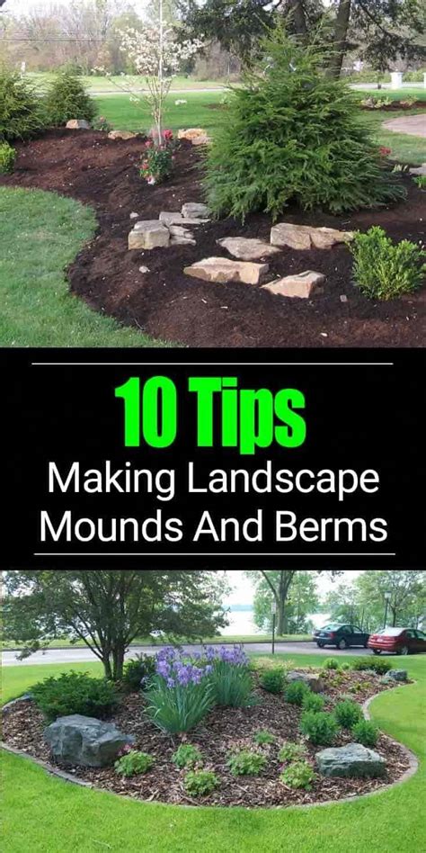 10 Berm Landscaping Tips Learn How To Build A Berm Mulch Landscaping