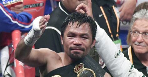 Manny Pacquiao Signs With Conor Mcgregors Management Firm Mma Fighting