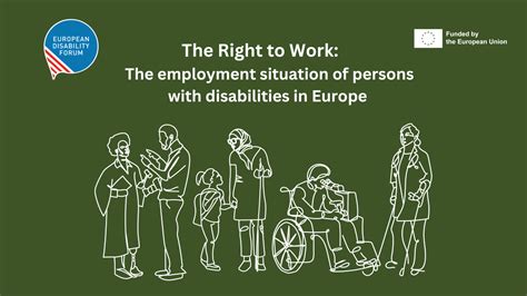 Edf 7th Human Rights Report The Right To Work The Employment Situation Of Persons With