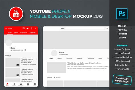 Youtube Profile Template Vn