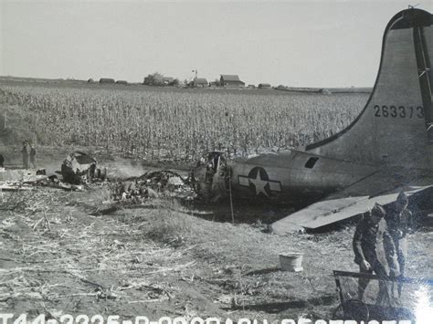 Vintage Wwii Official B 29 Plane Crash Photographs Airplane Aircraft