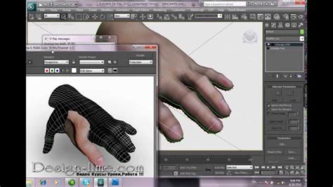Uv и Текстурирование в Autodesk 3ds Max Unfold 3d Youtube