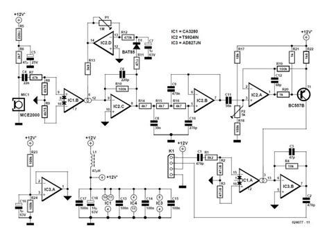 Am Modulator For Intercom Schematic Circuit Diagram