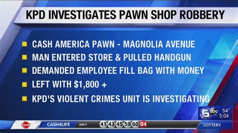 Kpd Investigates Pawn Shop Robbery Youtube