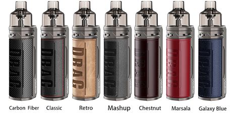 Voopoo Drag S Kit 45ml 2500mah 60w Pod Mod Kit With Pnp Coils