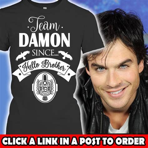 The Vampire Diaries Hello Brother Vampire Diaries Mens Tshirts