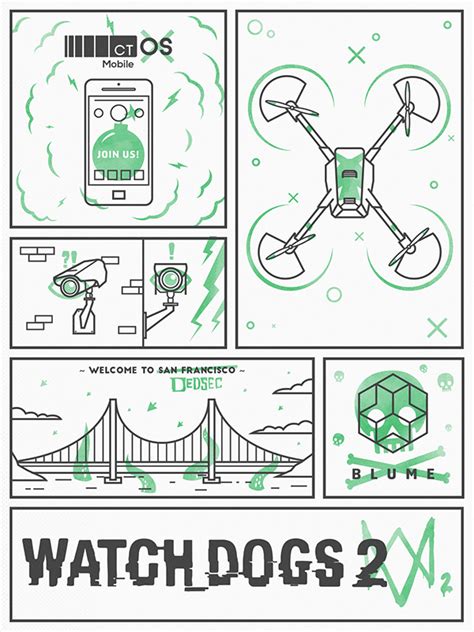 Watch Dogs 2 Behance