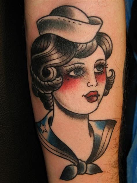 Love This Wonderful Sailor Girl By Sailors Grave Cowgirl Tattoos I