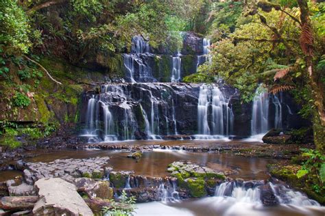 Wasserfall Foto And Bild Australia And Oceania New Zealand Southland