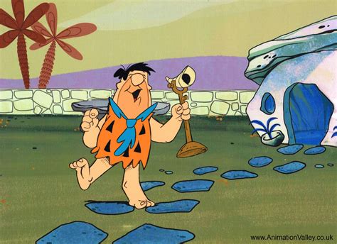 Original Flintstones Production Cel By Animationvalley On Deviantart