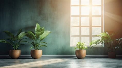 Premium Ai Image Beautiful Green Potted Plants In Stylish Room
