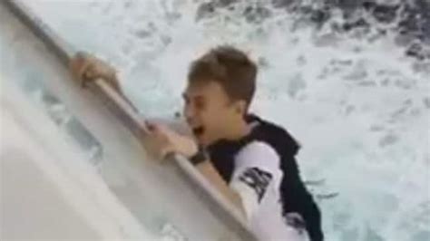 Terrifying Video Shows Teen Dangling From Carnival Liberty Cruise Ship