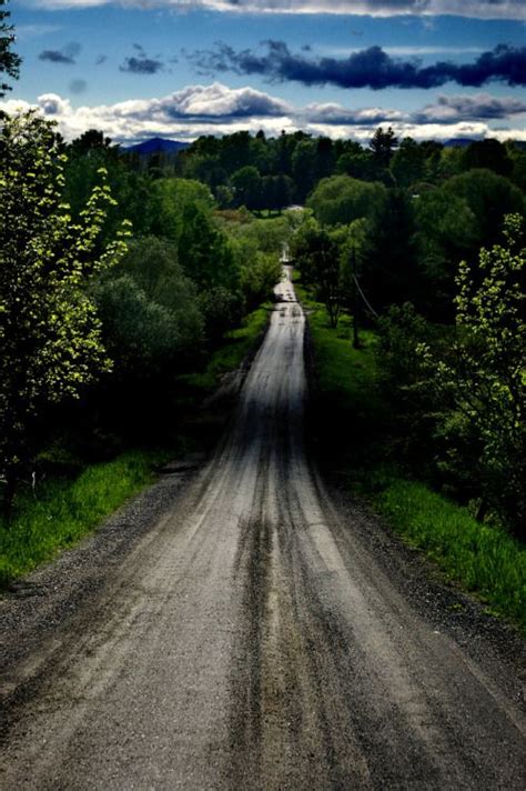 Travelingcolors A Long Road Ahead Vermont By Kaddy Country