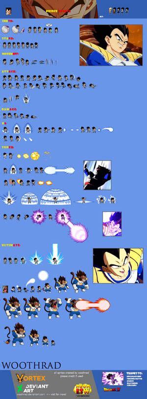 Frieza Ultimate Lsw Sheet By Qsab101 On Deviantart Goku Sprite
