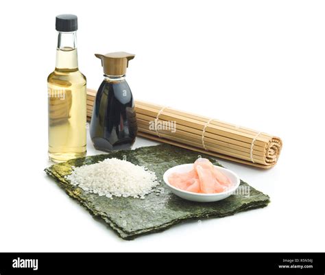 The Sushi Ingredients Stock Photo Alamy
