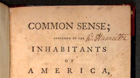 This set of names, in particular, are especially popular in malaysia. Thomas Paine's Common Sense - 5 Minute History - Brief ...